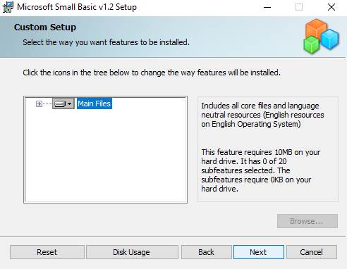 Install Small Basic - Step 3