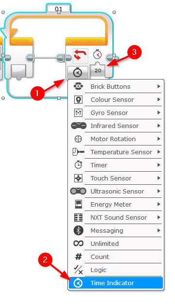 Lego Mindstorm EV3 Software - Touch Sensor Random Face - Step 1